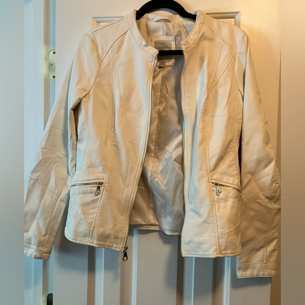 Guess Faux Leather Jacket